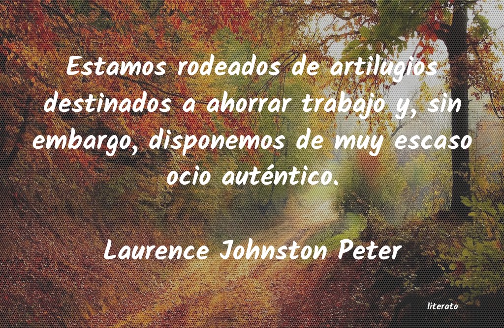 frases de Laurence Johnston Peter