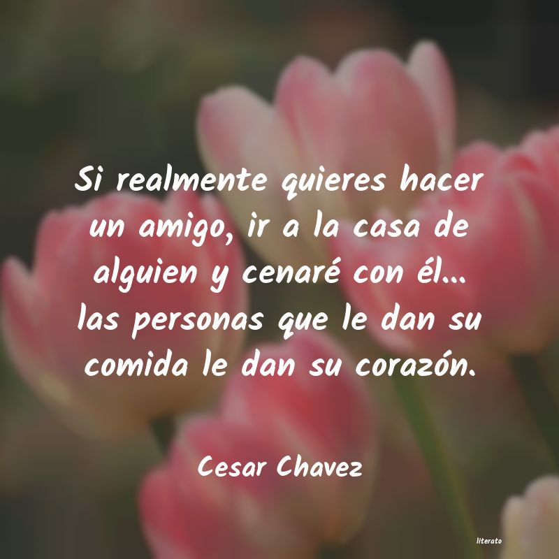 Frases de Cesar Chavez