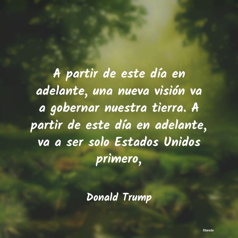 Frases de Donald Trump