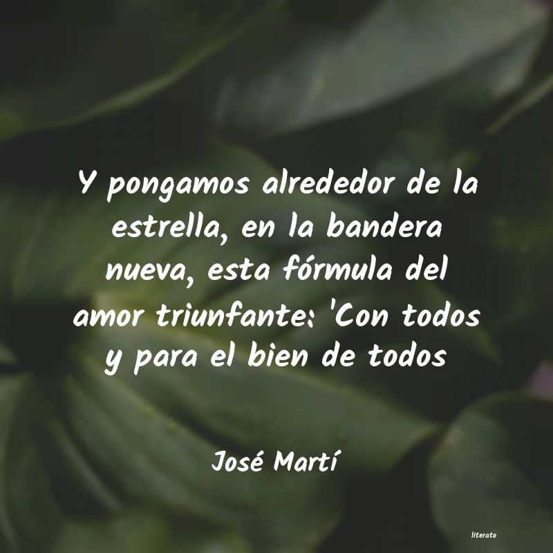 Frases de José Martí