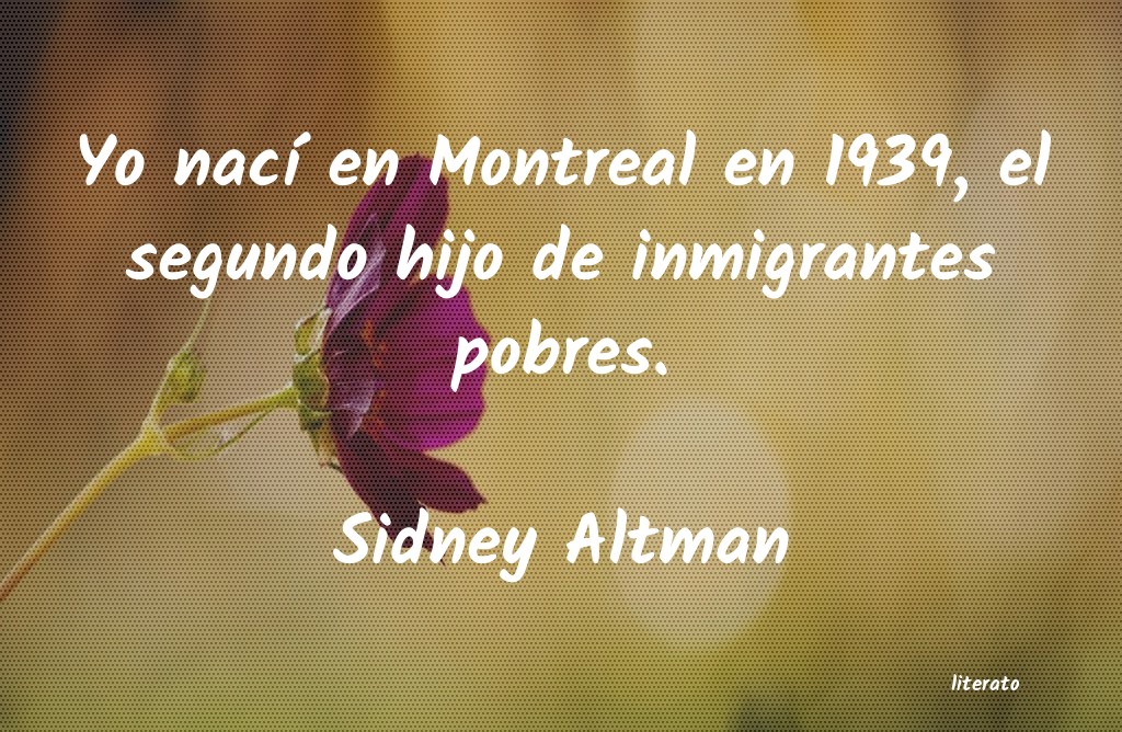 Frases de Sidney Altman