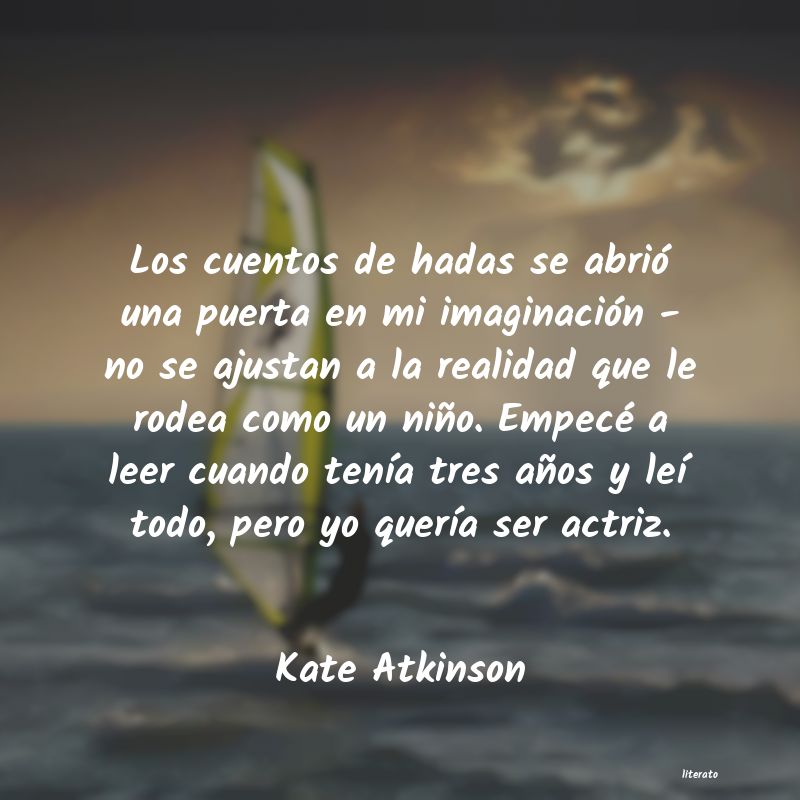 Frases de Kate Atkinson