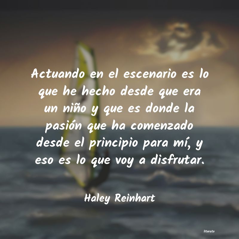 frases de Haley Reinhart