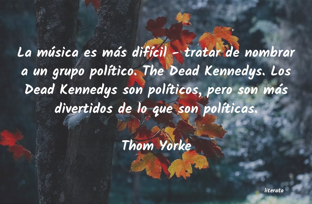 Frases de Thom Yorke