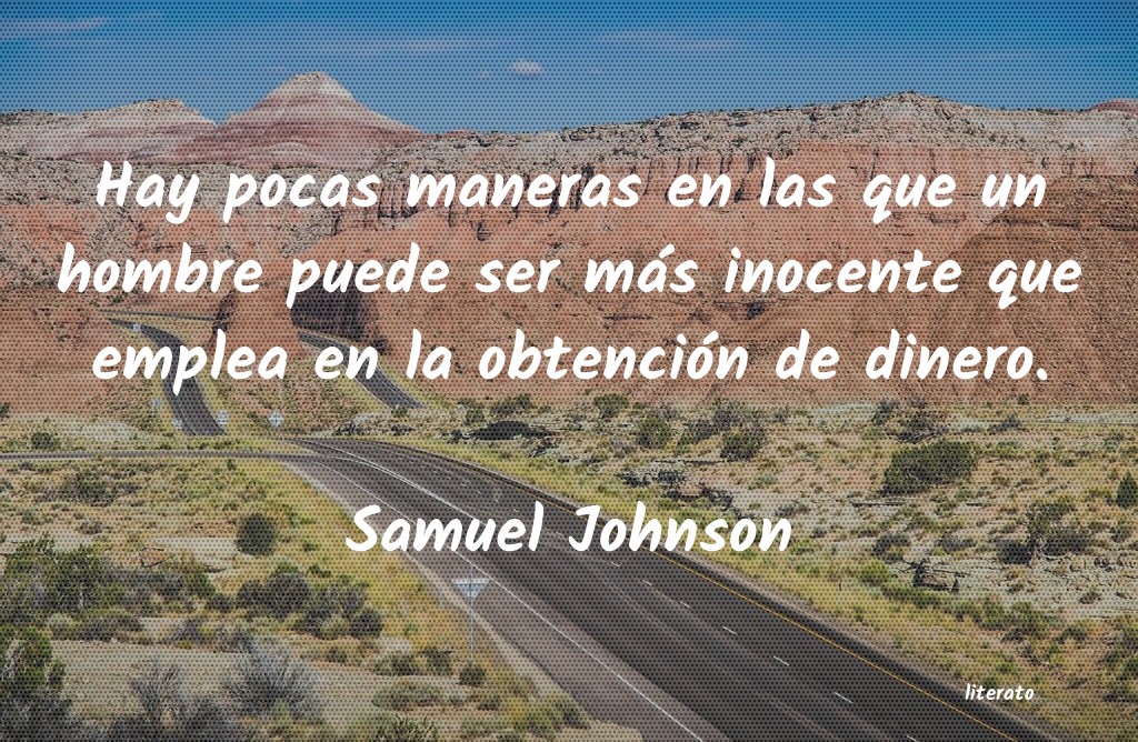 Frases de Samuel Johnson