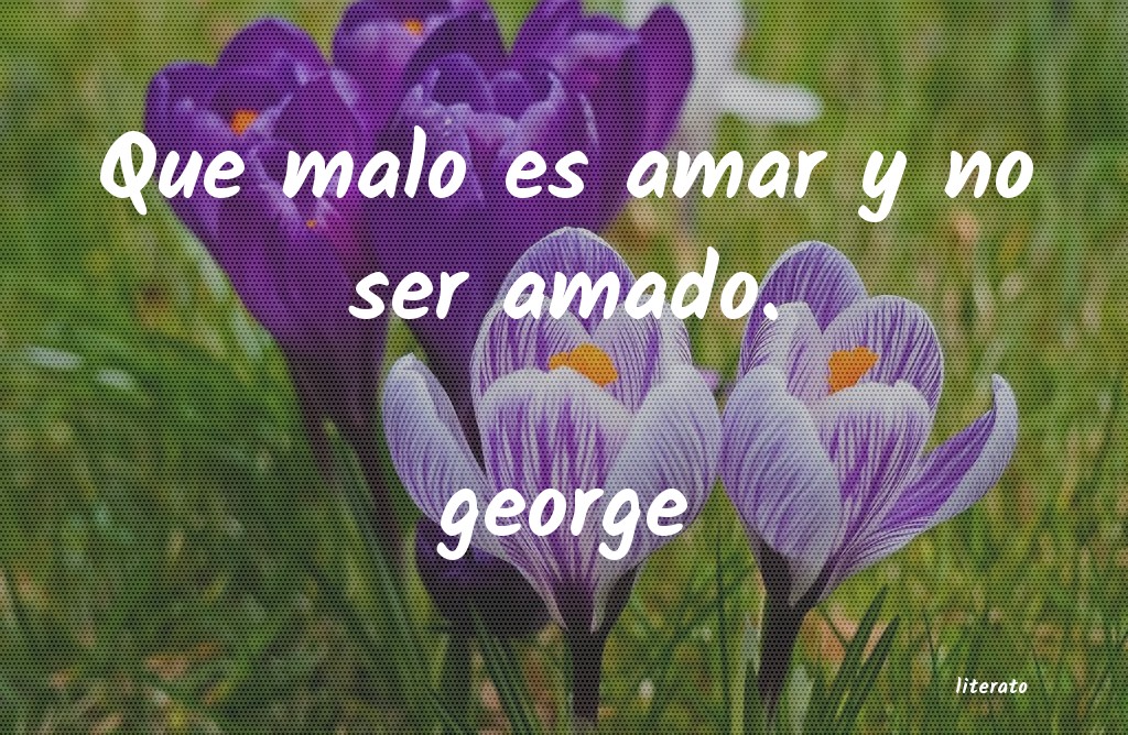 Frases de george