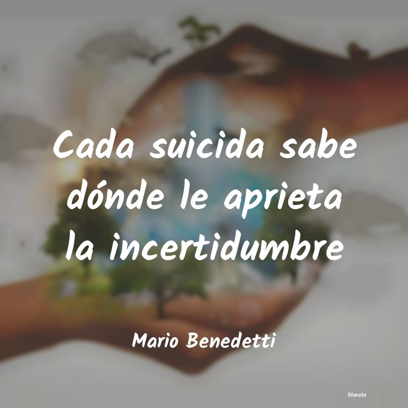 frases de Mario Benedetti