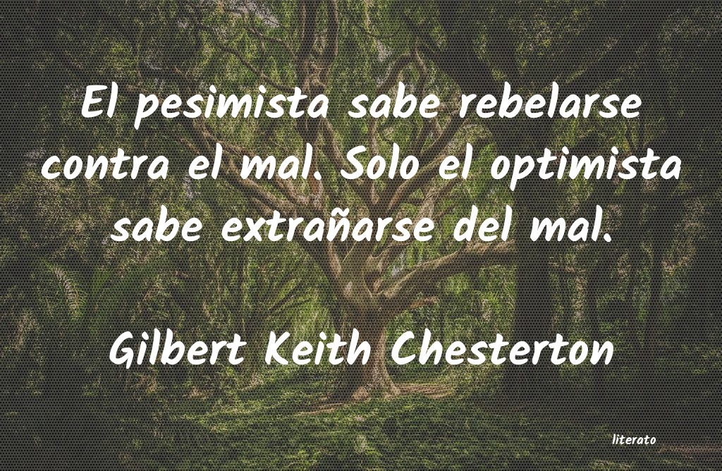 Frases de Gilbert Keith Chesterton