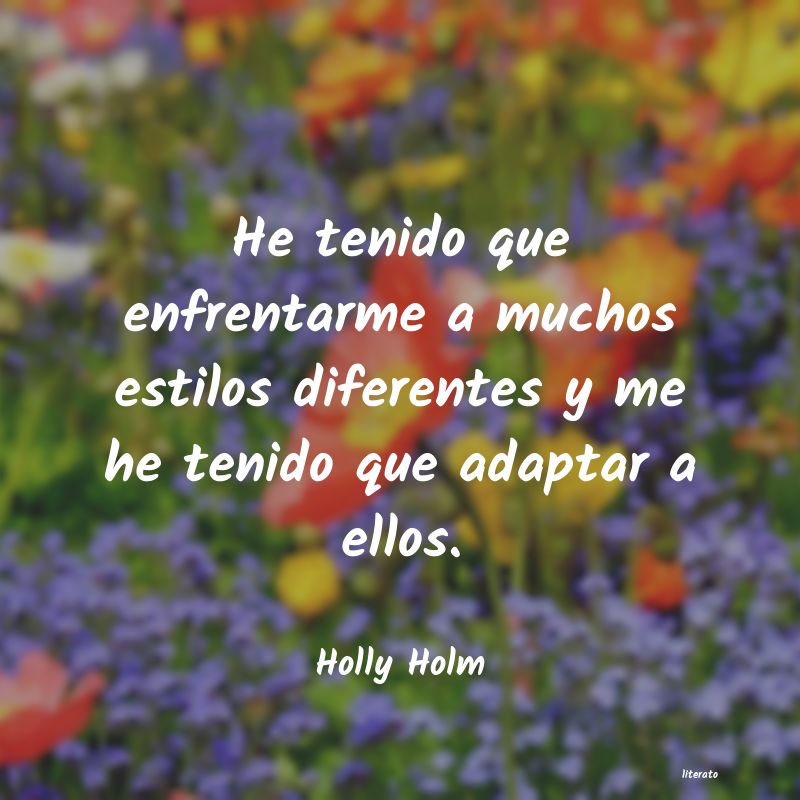 frases de Holly Holm
