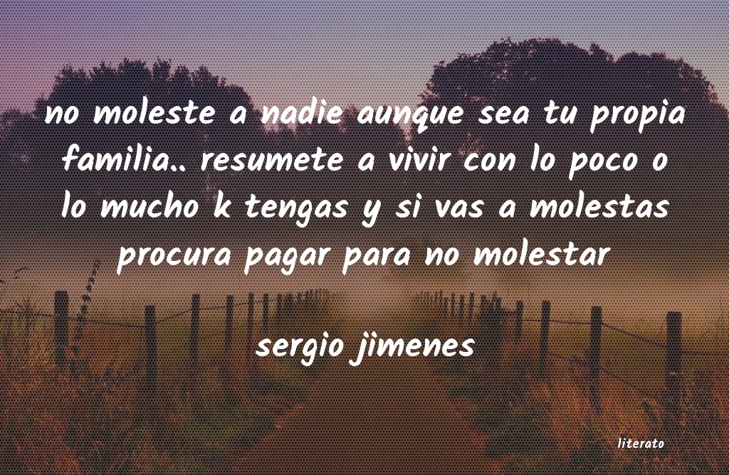 frases de sergio jimenes