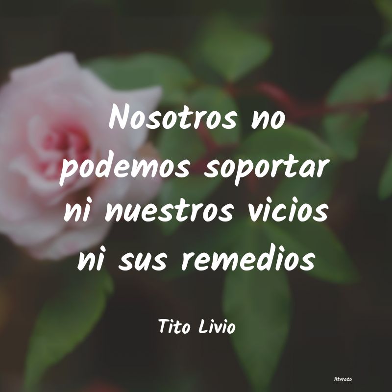 frases de Tito Livio