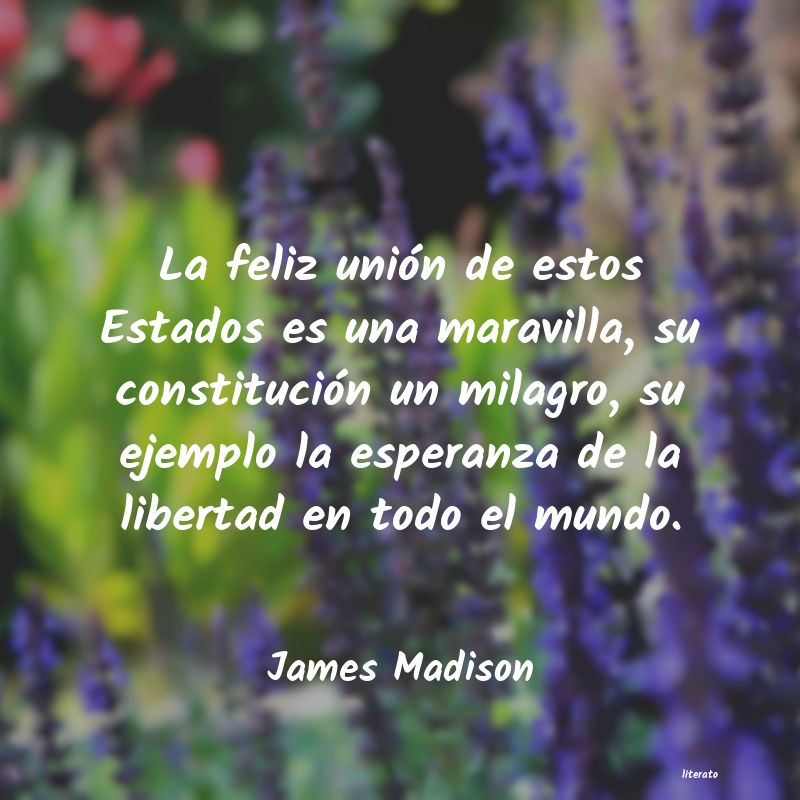 Frases de James Madison