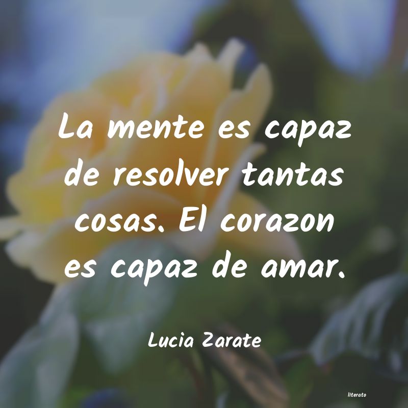 Frases de Lucia Zarate