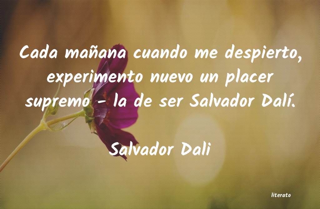 frases de Salvador Dali