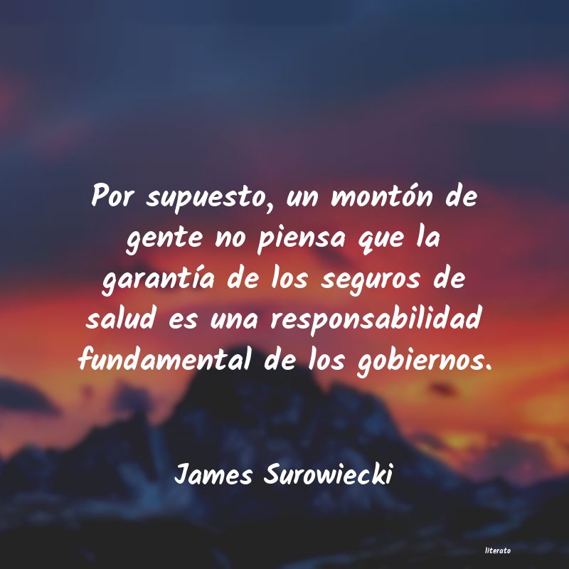 frases de James Surowiecki
