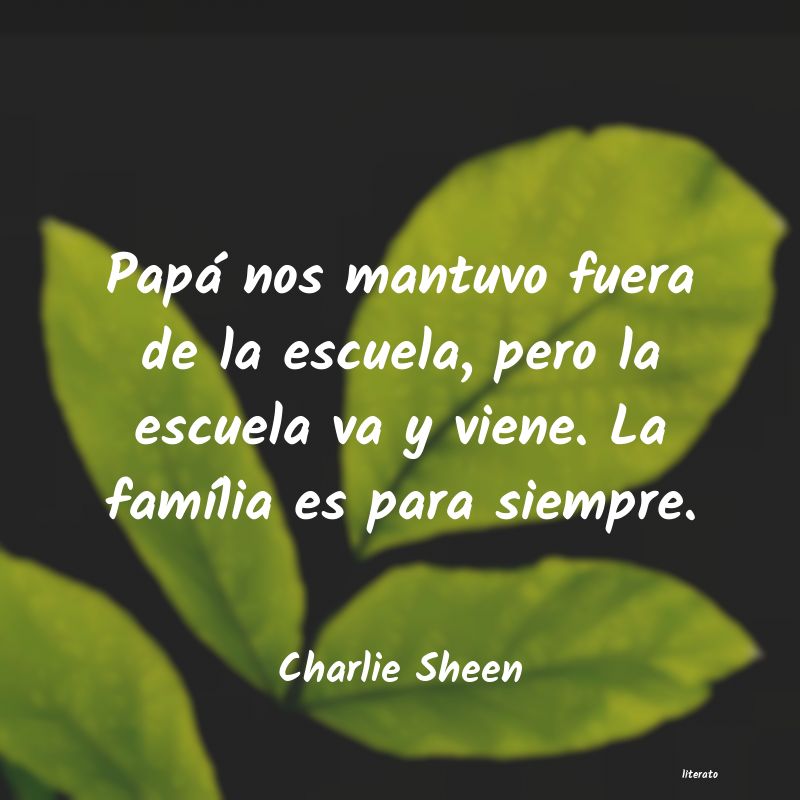 frases de Charlie Sheen
