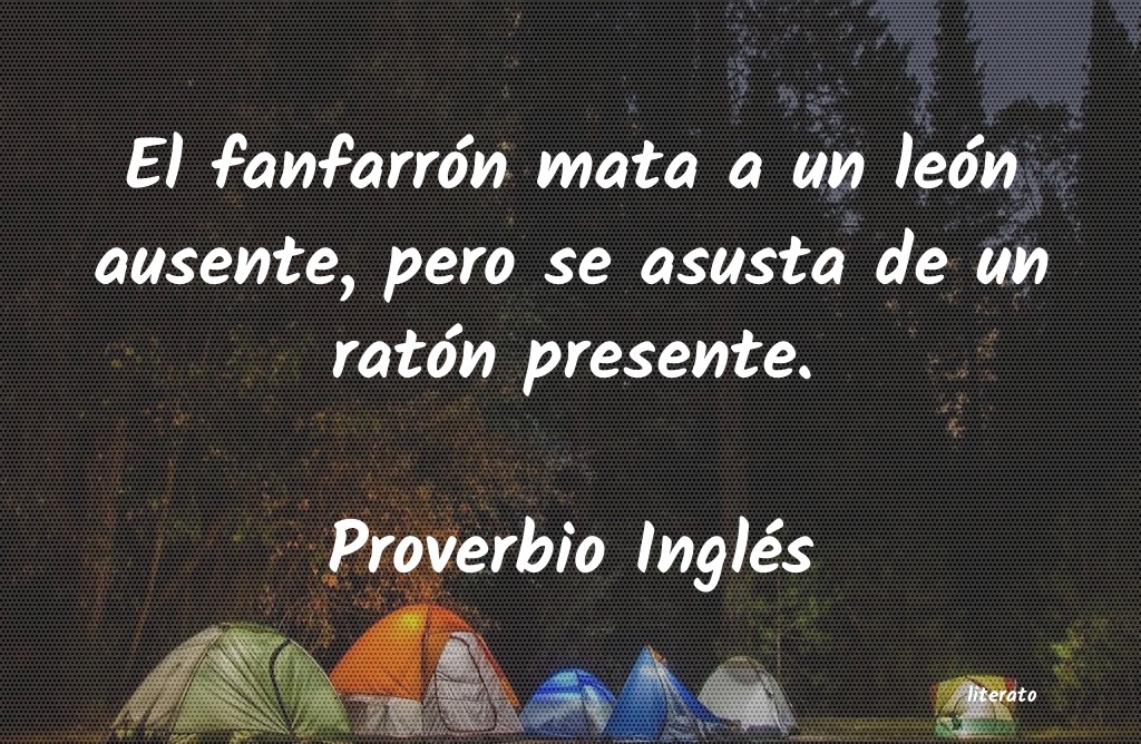 Frases de Proverbio Inglés