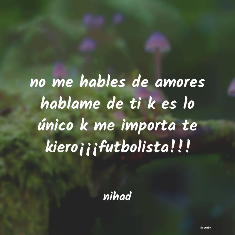 Frases de nihad