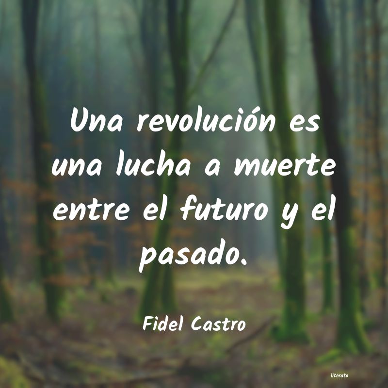 frases de Fidel Castro