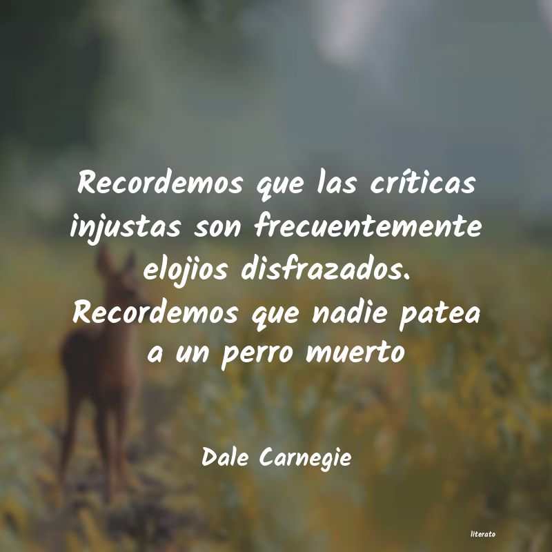 Frases de Dale Carnegie