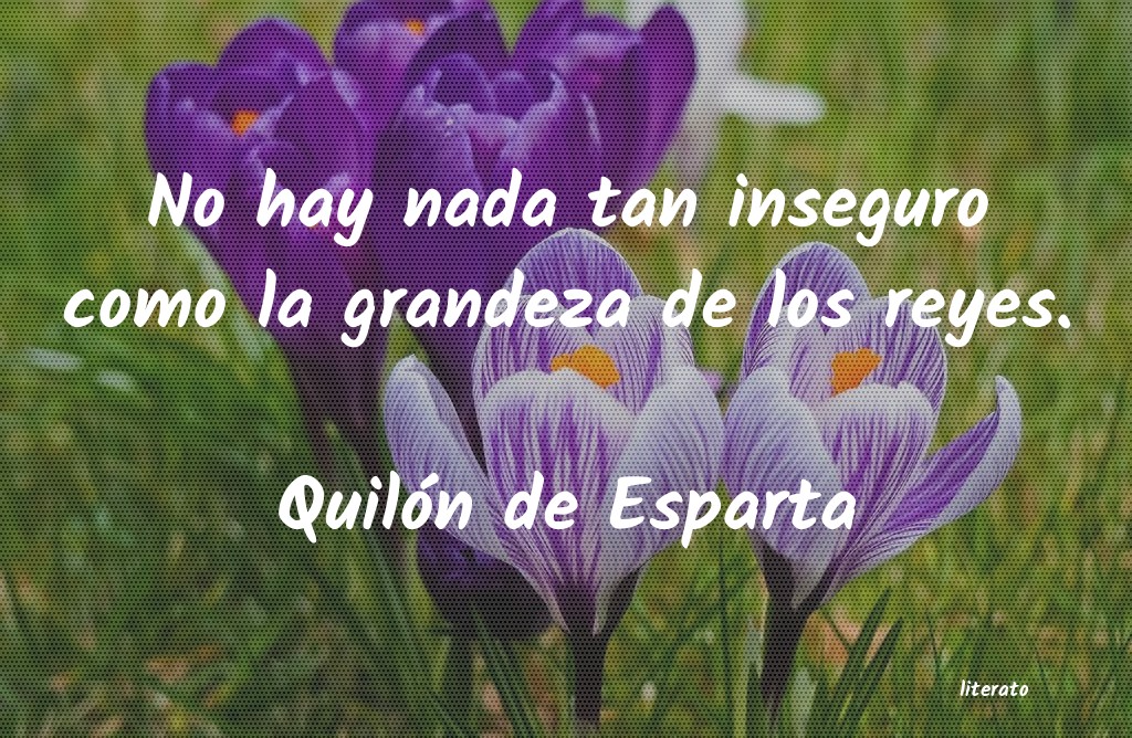 Frases de Quilón de Esparta