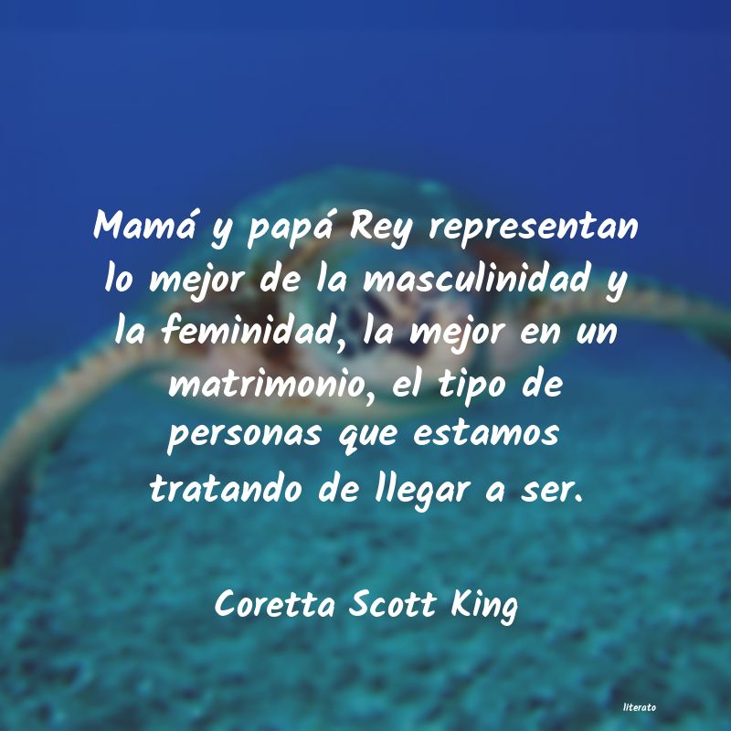 Frases de Coretta Scott King