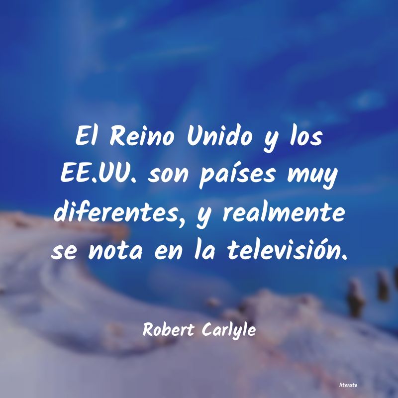 Frases de Robert Carlyle