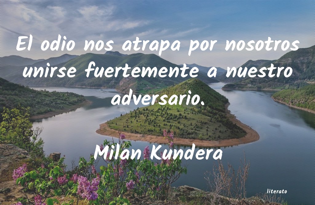 frases de Milan Kundera