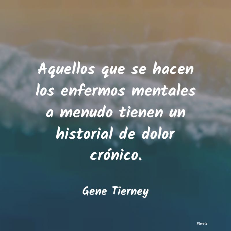 Frases de Gene Tierney