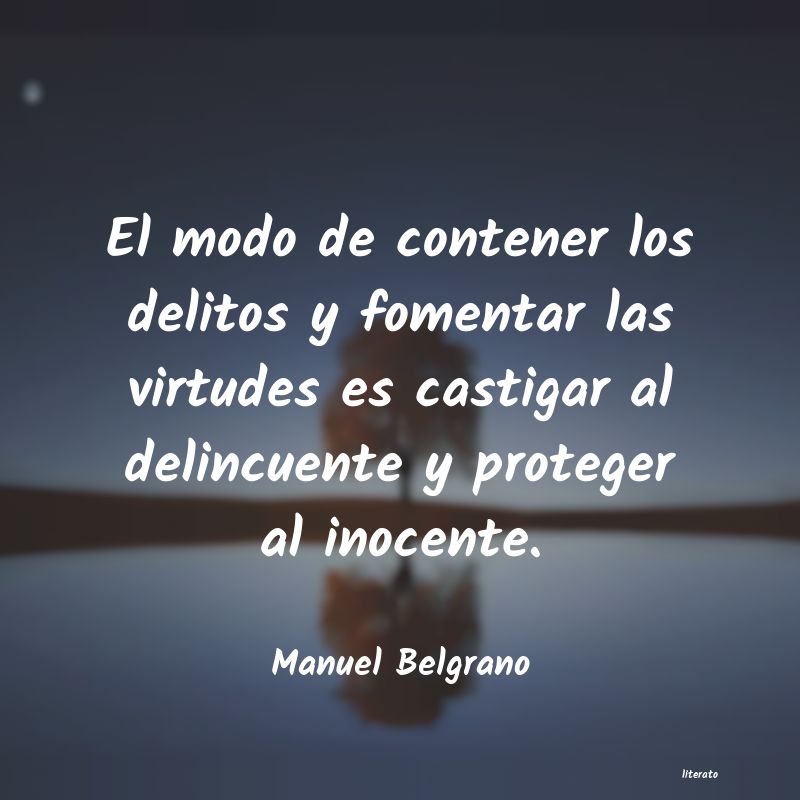 frases de Manuel Belgrano