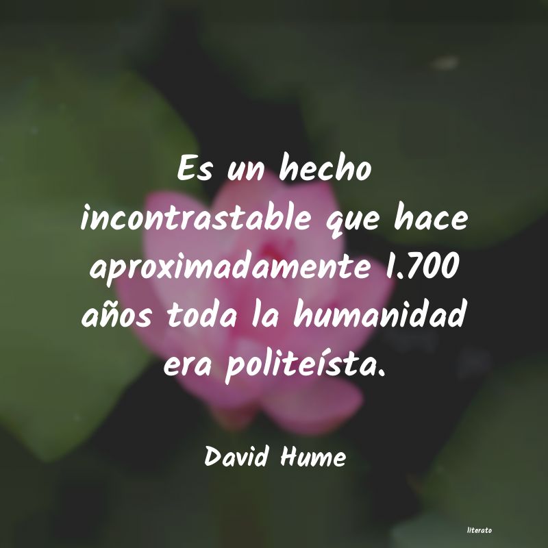 Frases de David Hume