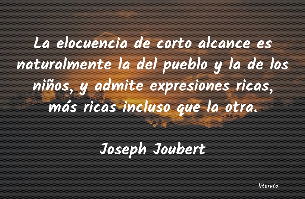 Frases de Joseph Joubert