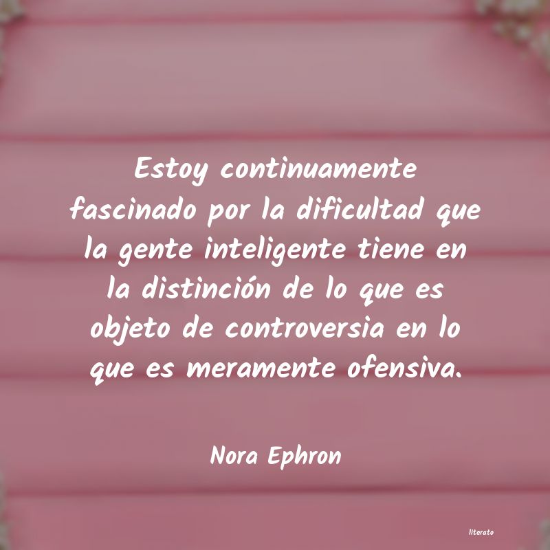 Frases de Nora Ephron