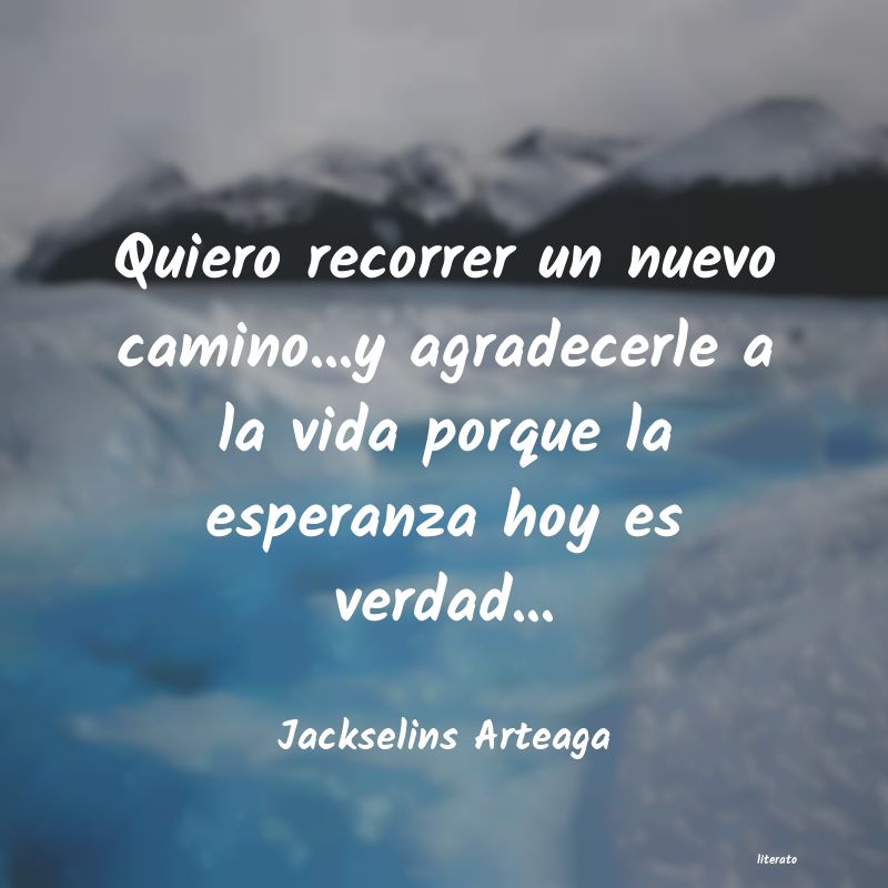 frases de Jackselins Arteaga