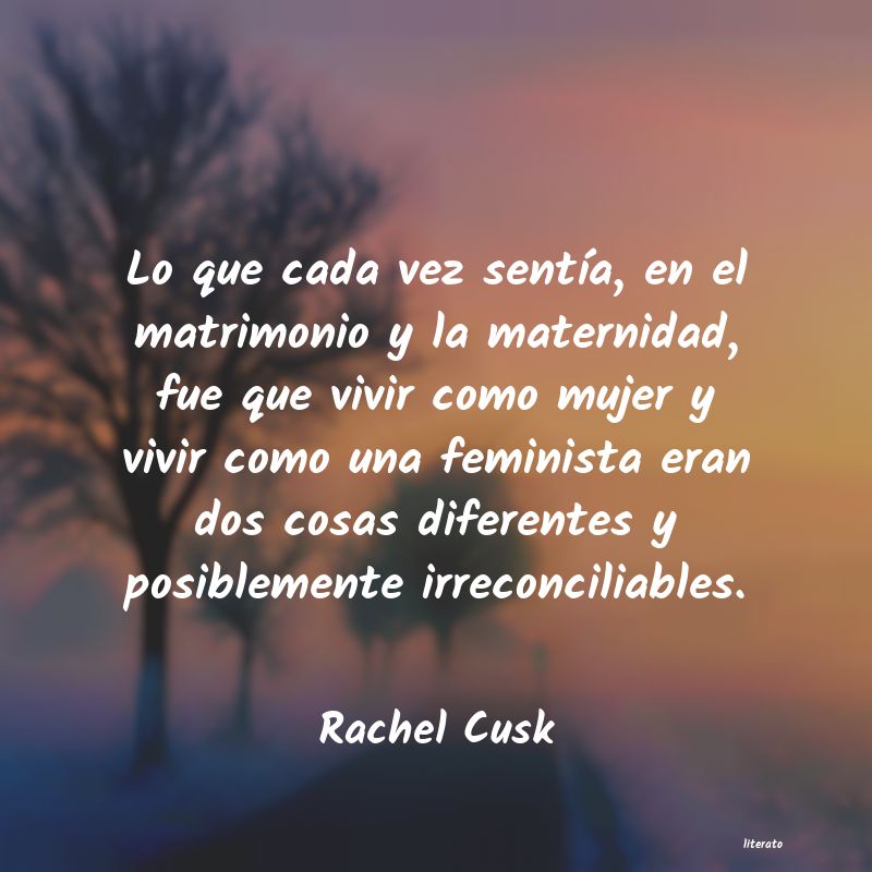 Frases de Rachel Cusk