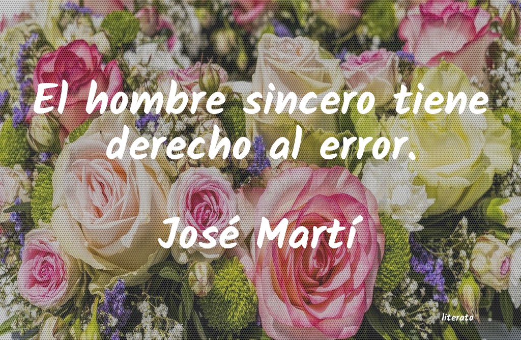 Frases de José Martí