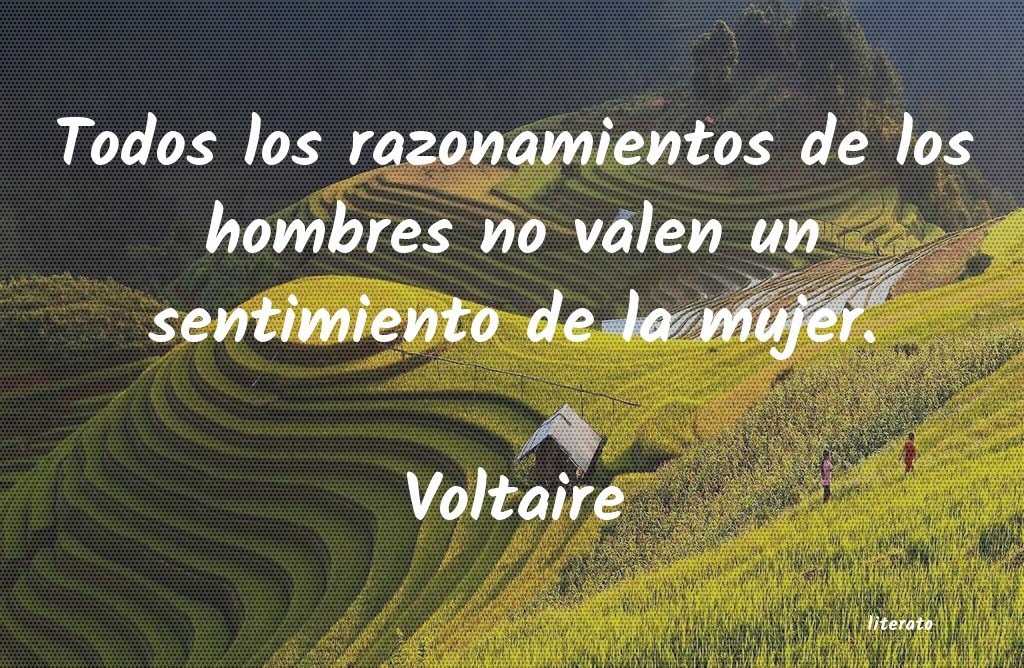 frases de Voltaire