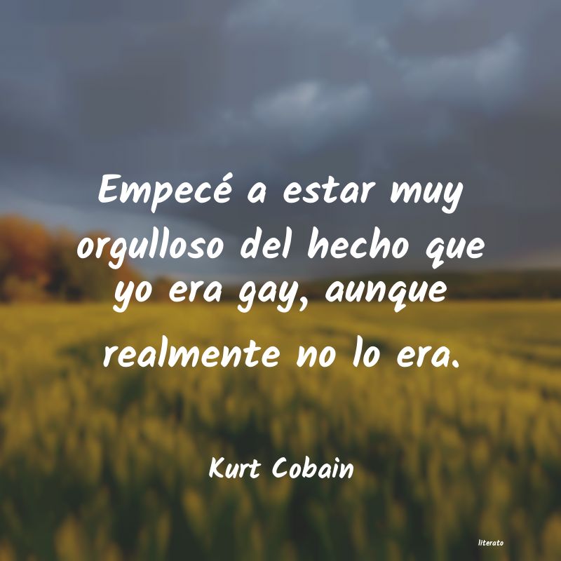 Frases de Kurt Cobain