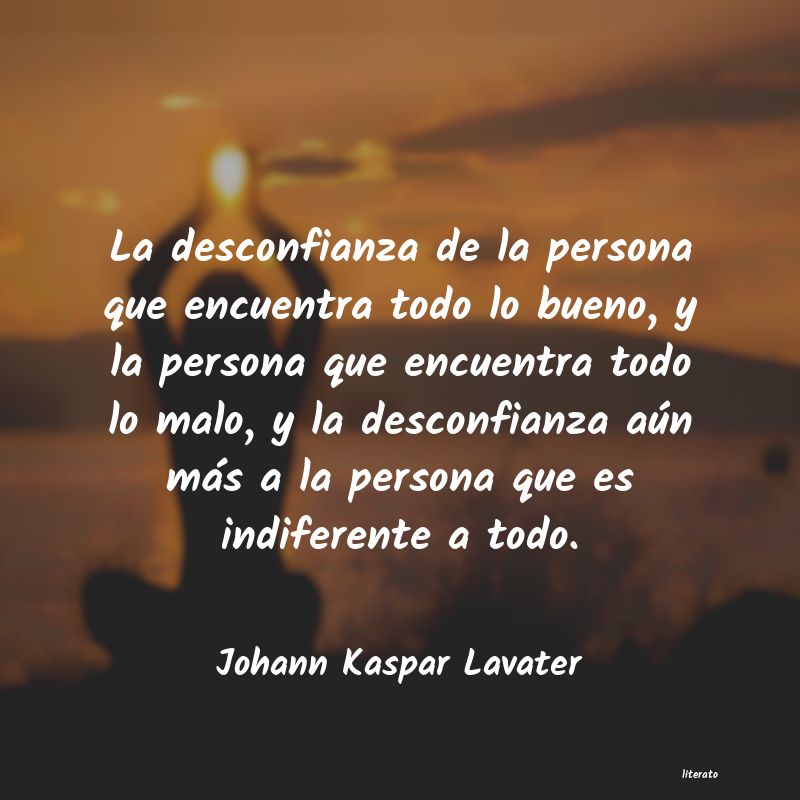 Frases de Johann Kaspar Lavater