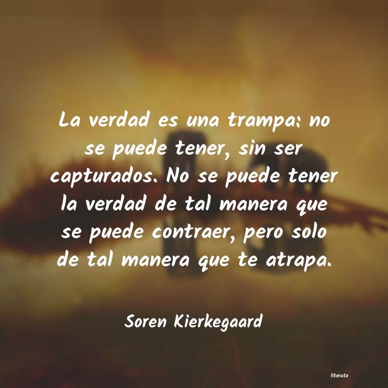 frases de Soren Kierkegaard