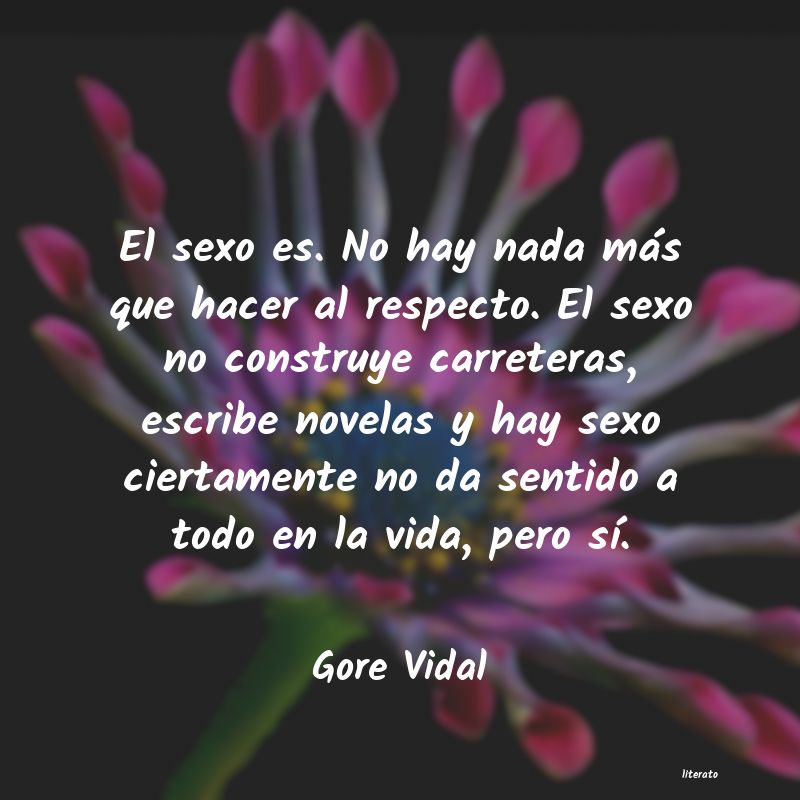 Frases de Gore Vidal