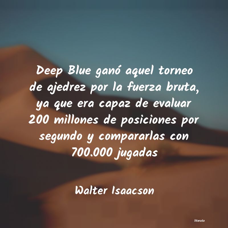 Frases de Walter Isaacson