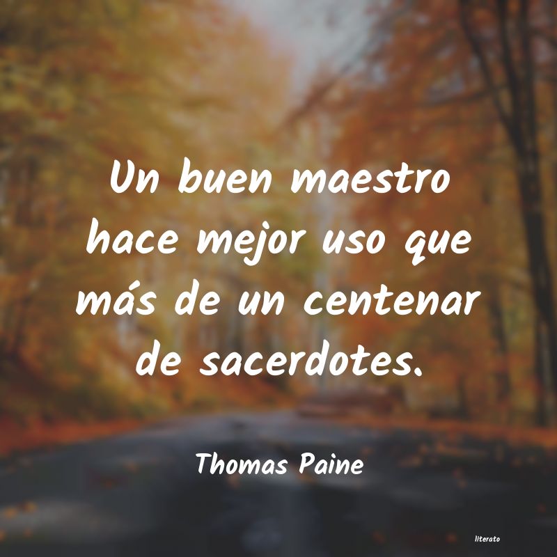 Frases de Thomas Paine