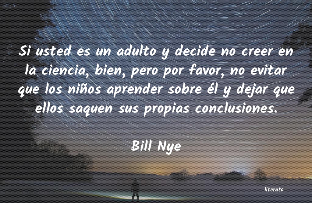 frases de Bill Nye