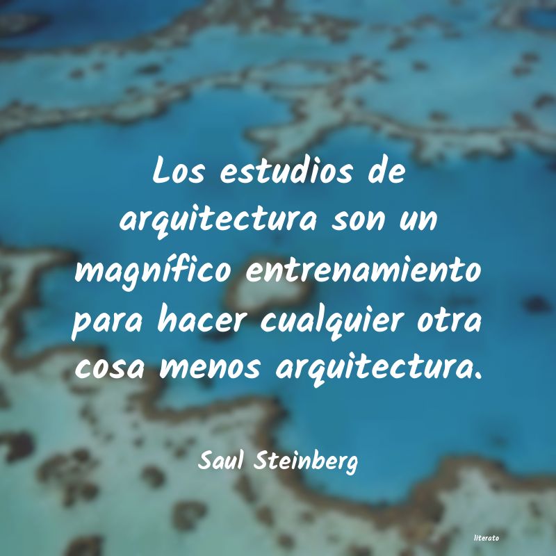 Frases de Saul Steinberg