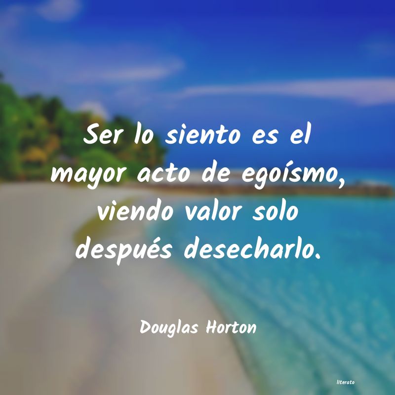 Frases de Douglas Horton