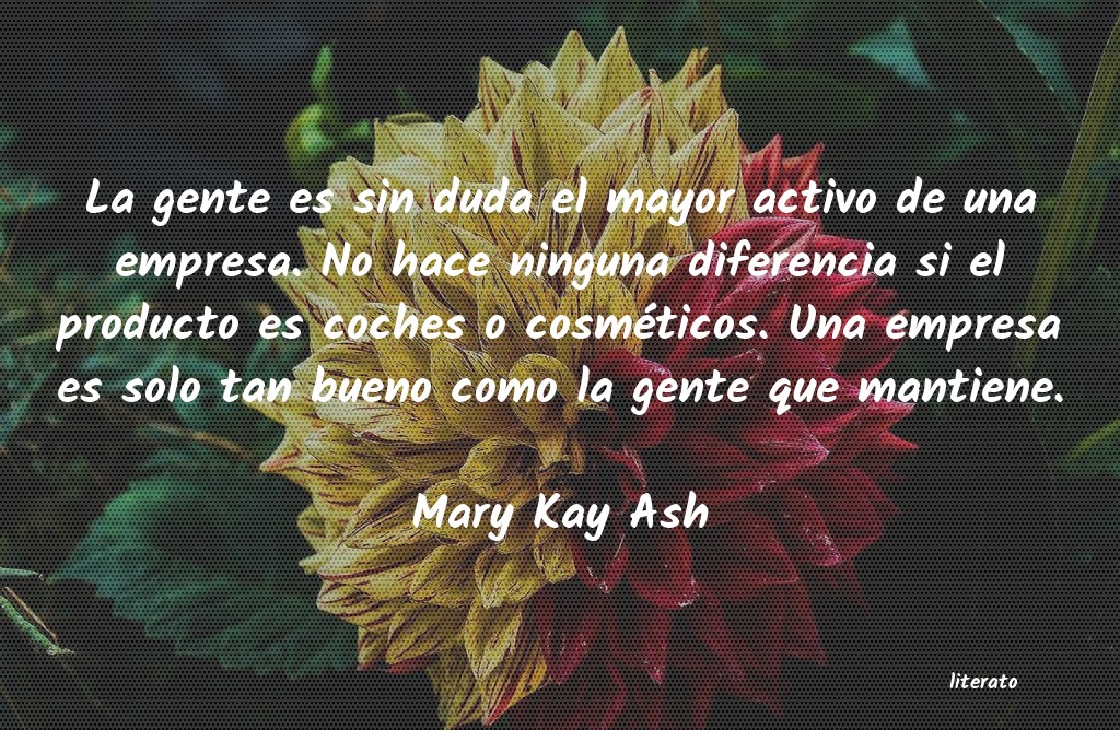 frases de Mary Kay Ash