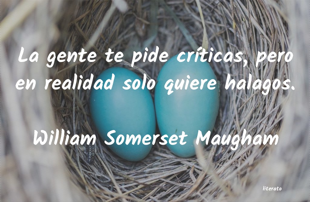 frases de William Somerset Maugham