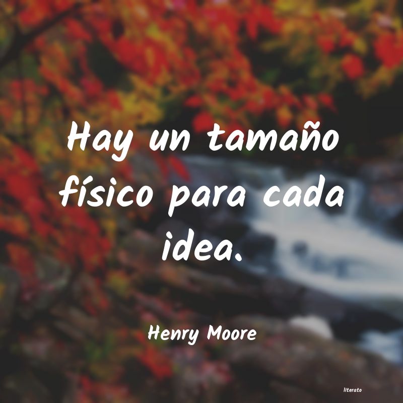 frases de Henry Moore