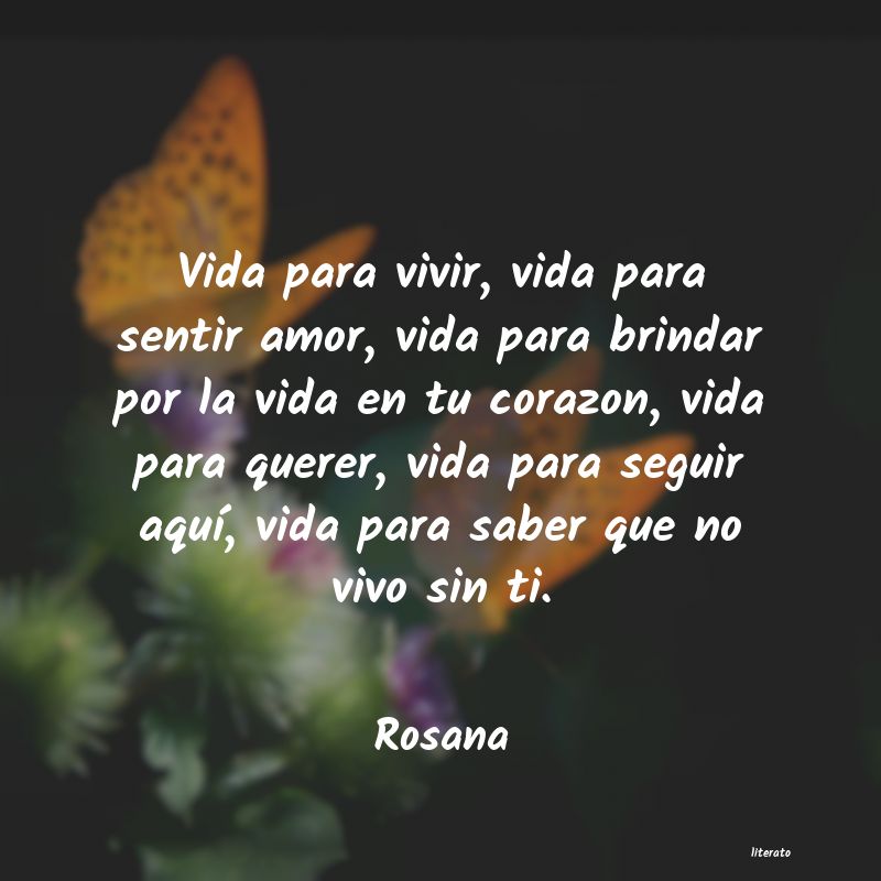 frases de Rosana